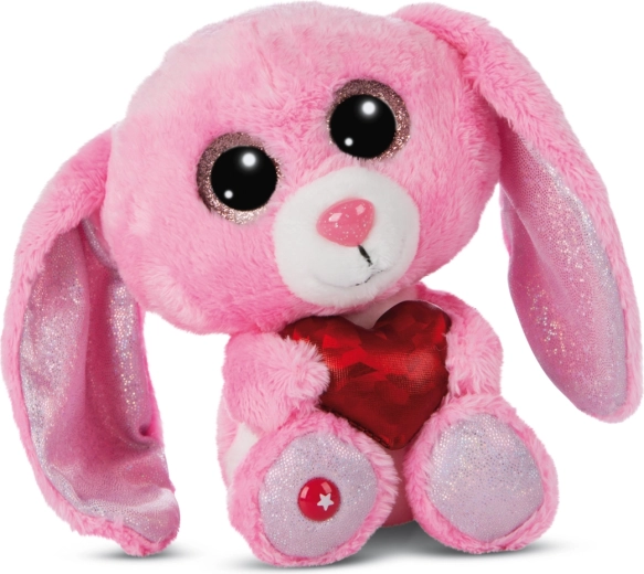 NICI Glubschis lapin en peluche Hearty Kay 15 cm Green