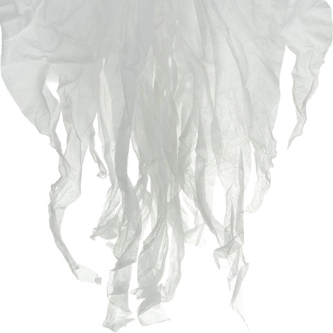 Tissu effiloché pour un effet effrayant