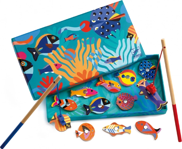 DJECO Pêche aux Poissons Coralliens