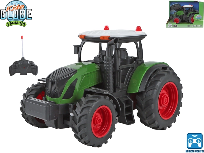 Kids Globe Farming tracteur de ferme télécommandé 2,4 GHz env. 20 cm