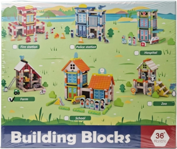 Kits de construction en bois – ferme