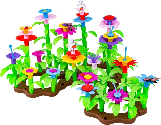 Composition florale modulable en 130 pièces