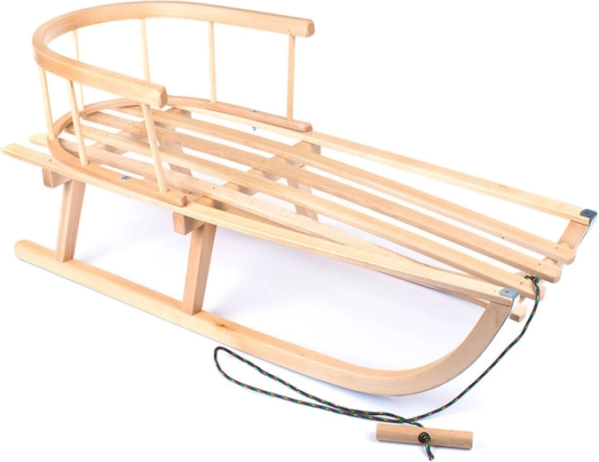 Corde de traction avec poignée en bois