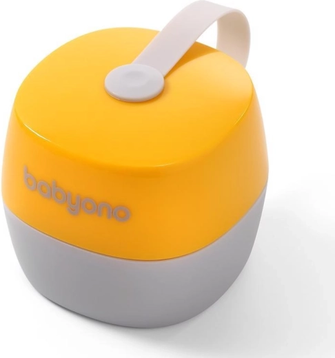 BabyOno étui pour tétine jaune