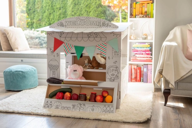 Colorie ta propre petite boutique