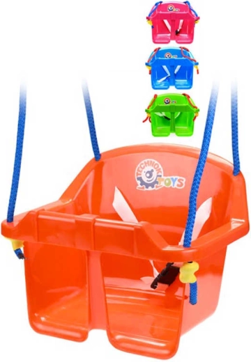 Balançoire suspendue pour enfants avec barrière 38 × 37 × 34 cm - 1 pièce