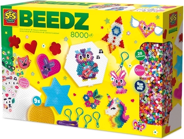 SES Creative coffret de perles à repasser avec accessoires