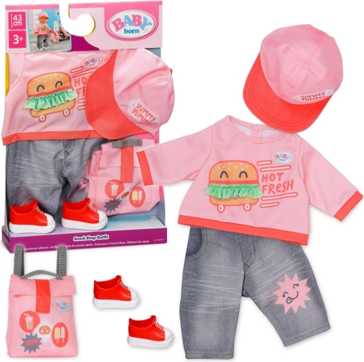 BABY born tenue Snack Shop pour poupée 43 cm