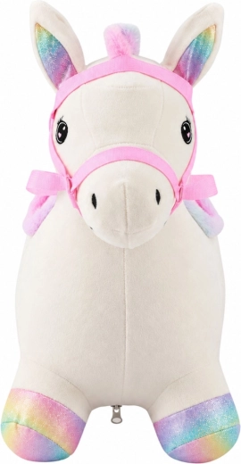 Détails colorés de la licorne