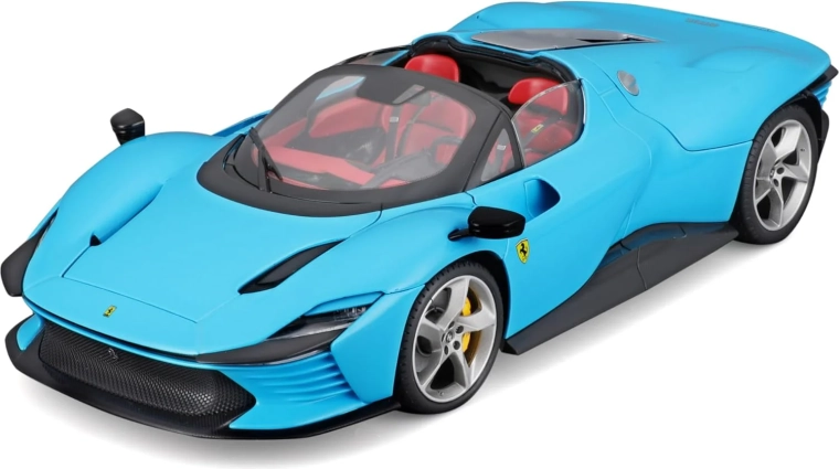 Bburago Ferrari Daytona SP3 bleu 1:18 Signature Series