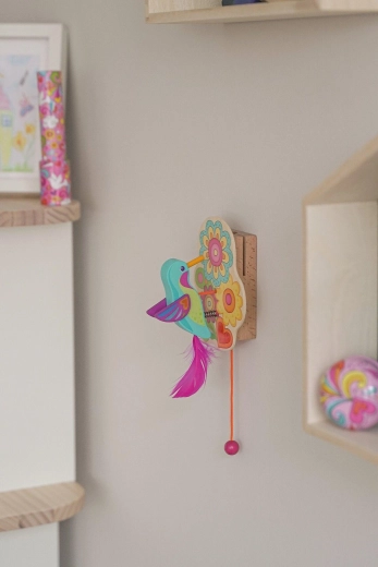 Une excellente idée pour la porte d’une chambre d’enfant