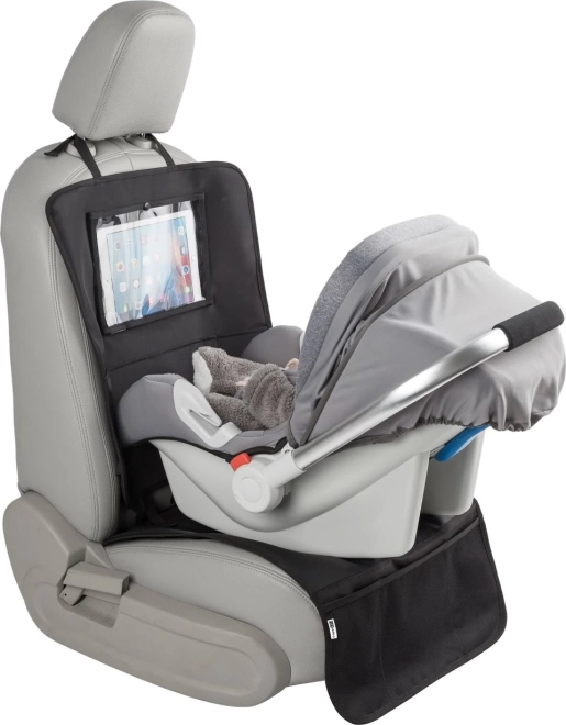 Siège auto avec protection et organisateur 3 en 1