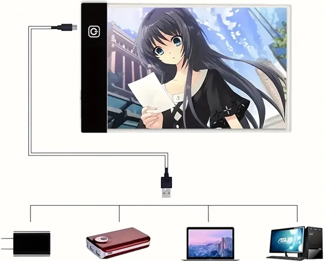 Alimentation USB et commande facile