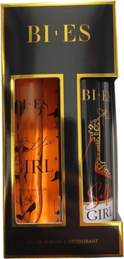 Coffret cadeau pour femme BI-ES Selfie Girl – eau de parfum 100 ml + déodorant 150 ml