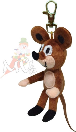 Souris en peluche Moravská ústředna avec mousqueton 8 cm - 1 pièce