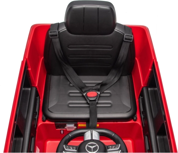 Siège confortable et ceinture de sécurité