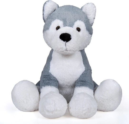 Chien en peluche Husky 78 cm