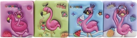 Carnet flamant rose amusant