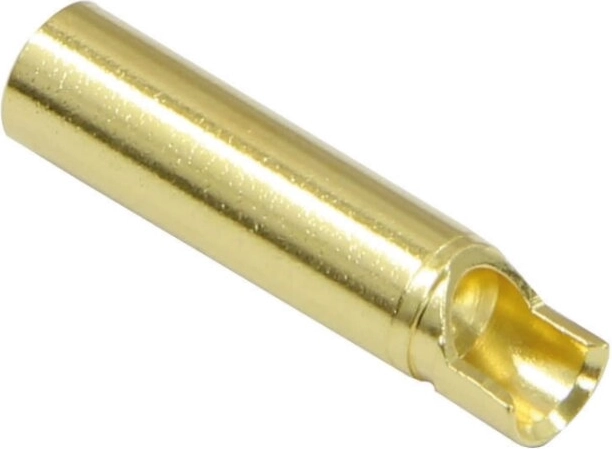 Connecteur plaqué or 4 mm, prise Jamara - 1 pièce