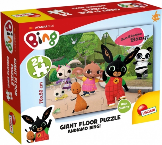 Grand puzzle de sol BING 24 pièces