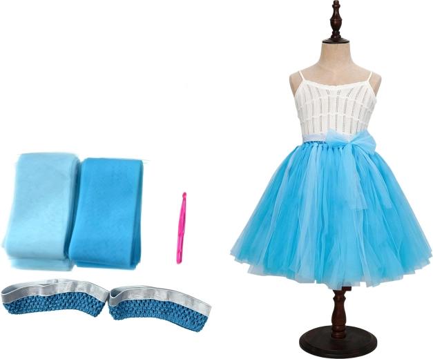 Jupe en tulle bleue ARTO DIY
