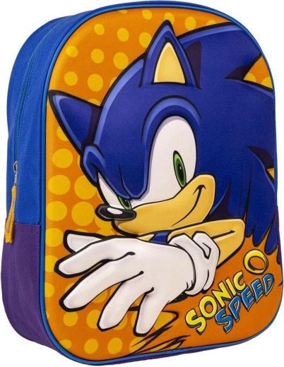 Sac à dos 3D Sonic - 1 pièce
