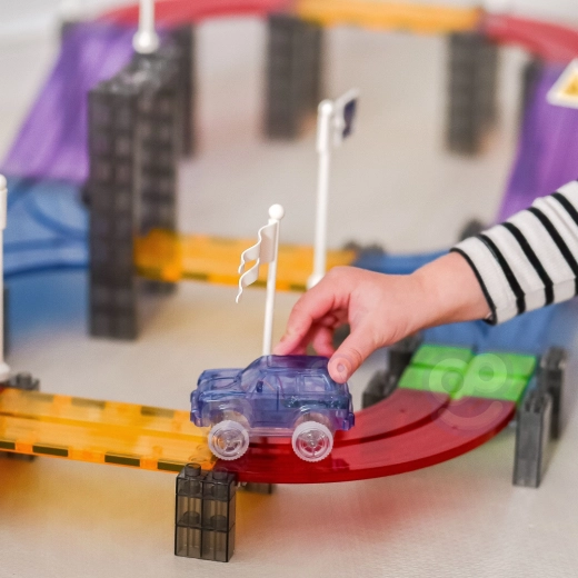 Petite voiture automotrice lumineuse
