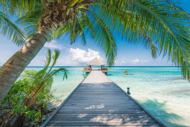 Puzzle plage de rêve aux Maldives – 4000 pièces