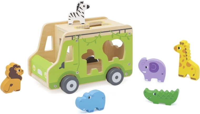 Jeu d’encastrement avec 6 animaux