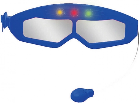 Lunettes avec microphone et effets lumineux