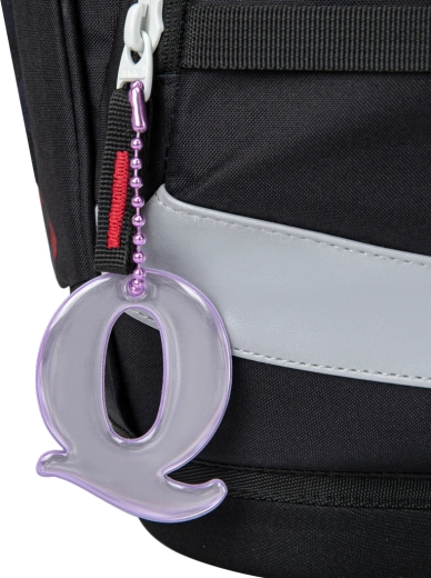 Fixation facile sur sac à dos et fermeture éclair