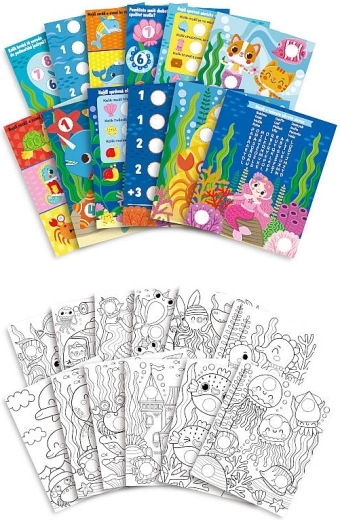 Feuilles d’activités et de coloriage sur le monde sous-marin