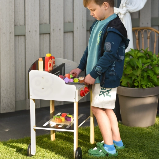 Barbecue mobile pour jouer à la maison et en plein air