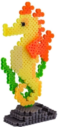 Résultat 3D – un hippocampe qui tient debout
