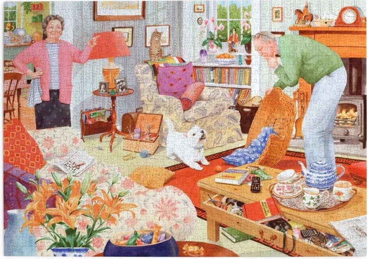 Puzzle House of Puzzles Le mystère des lunettes perdues, 1000 pièces