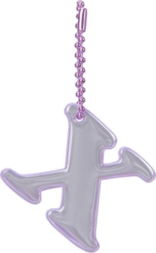 Pendentif réfléchissant BAAGL lettre X