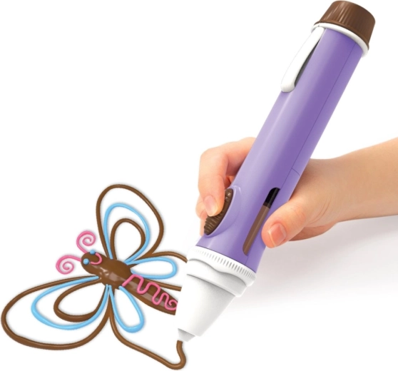 Dessin et décoration précis au chocolat