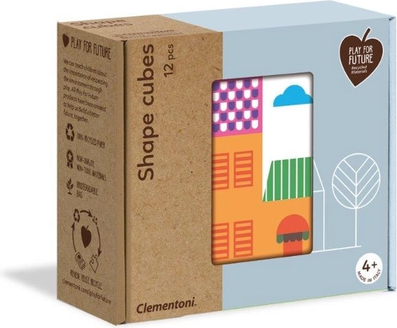 Cubes Formes de la Ville – kit créatif pour enfants dès 4 ans