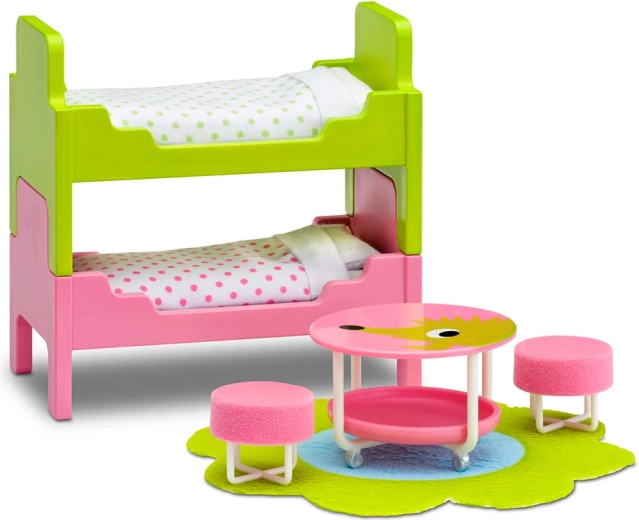 Lundby ensemble de meubles pour chambre d’enfant pour maison de poupées