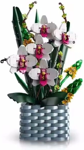 Jeu de construction Fleurs Mold King 1158 pièces