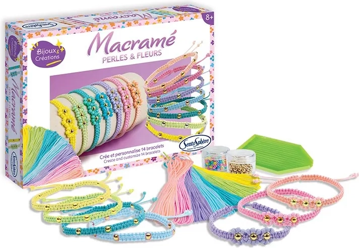 Sentosphere – fabrication de bracelets en macramé