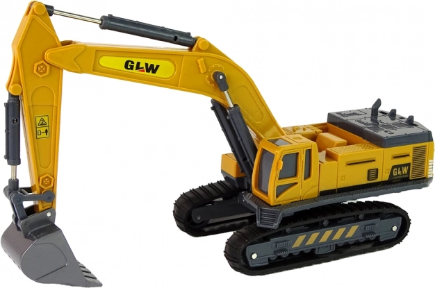 Véhicule de chantier Caterpillar Excavator 1:55 jaune