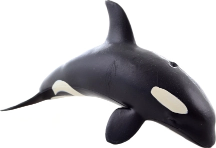 Figurine en plastique orque 13 cm
