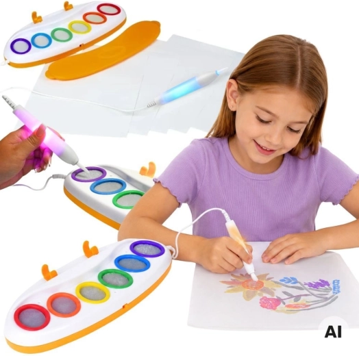 Woopie pinceau LED magique pour peinture à l’eau - 1 pièce