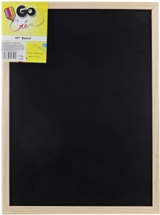 Tableau double face en bois pour dessiner 40 × 30 cm