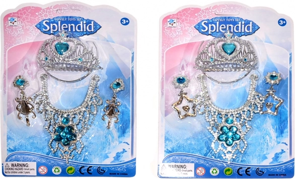 Ensemble de bijoux et accessoires de princesse