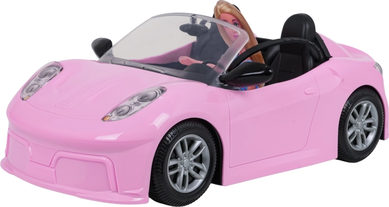 Cabriolet rose pour poupée