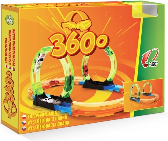 Circuit de lancement 360 avec double boucle