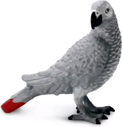 Safari Ltd. figurine de perroquet gris - 1 pièce