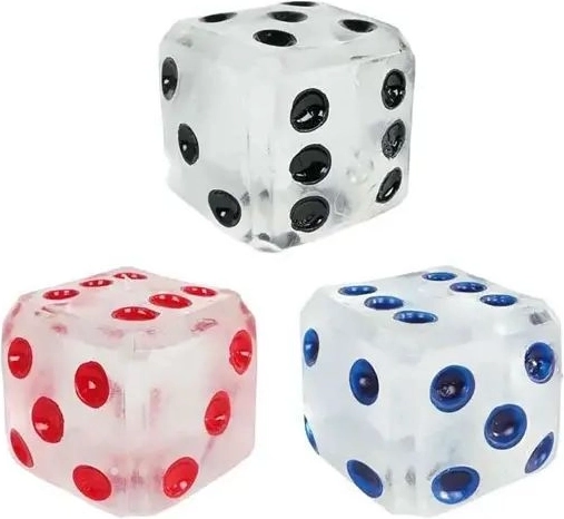 Cube antistress à presser Sugar Mega - 1 pièce